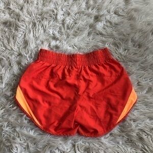 Athletic Works Shorts Orange Running Athletic